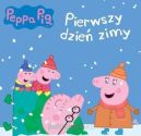 Okadka ksizki - winka Peppa. Pierwszy dzie zimy