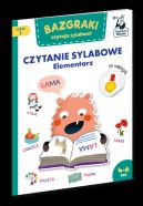 Okadka ksizki - Bazgraki czytaj sylabami. Czytanie sylabowe. Elementarz