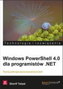 Okadka ksiki - Windows PowerShell 4.0 dla programistw .NET