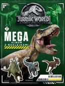 Okadka ksizki - Jurassic World 2. Megaalbum z naklejkami