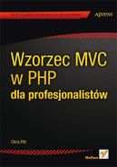 Okadka - Wzorzec MVC w PHP dla profesjonalistw