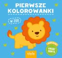 Okadka ksizki - Pierwsze kolorowanki. W zoo
