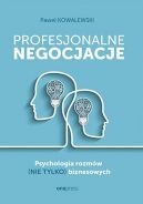 Okadka - Profesjonalne negocjacje. Psychologia rozmw (nie tylko) biznesowych