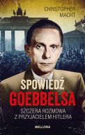 Okładka książki - Spowiedź Goebbelsa
