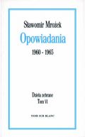 Okadka ksizki - Opowiadania 1960-1965 