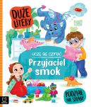 Ok�adka - Ucz� si� czyta�. Du�e litery. Podzia� na sylaby. Przyjaciel smok