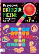 Okadka - Krzywki ortograficzne z magiczn lupk od 7 lat