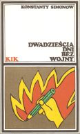 Ok�adka - Dwadzie�cia dni bez wojny