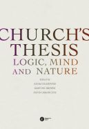 Okadka ksizki - Churchs Thesis. Logic, Mind and Nature 
