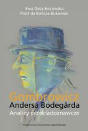 Ok�adka - Gombrowicz Andersa Bodegrda. Analizy przek�adoznawcze