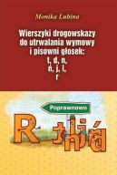 Okadka ksizki - Wierszyki drogowskazy  do utrwalania wymowy i pisowni gosek: t, d, n, , j, l, r 