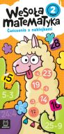 Okadka ksizki - Wesoa matematyka. wiczenia z naklejkami. Klasa 2