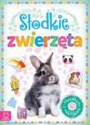 Okadka ksizki - Minialbum z naklejkami. Sodkie zwierzta