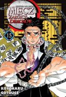 Okadka - MIECZ ZABJCY DEMONW - KIMETSU NO YAIBA: TOM 15