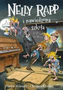 Okadka ksizki - Upiorna Agentka Nelly Rapp. Nelly Rapp i nawiedzona szkoa