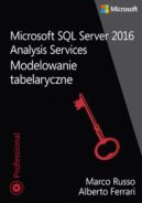 Ok�adka - Microsoft SQL Server 2016 Analysis Services: Modelowanie tabelaryczne
