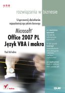 Okładka ksiązki - Office 2007. Język VBA i makra. Rozwiązania w biznesie