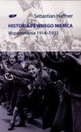 Okadka ksizki - Historia pewnego Niemca. Wspomnienia 1914-1933