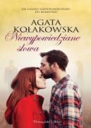 Okadka ksizki - Niewypowiedziane sowa