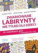 Okadka - Zwariowane labirynty nie tylko dla dzieci. 50 cieralnych kart w formacie A3 i A4!