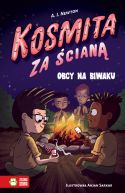 Okadka ksizki - Kosmita za cian. Obcy na biwaku