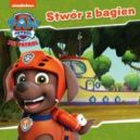 Okadka ksizki - Psi Patrol. Stwr z bagien