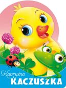 Okadka ksizki - Kapryna kaczuszka. Wykrojnik