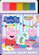 Ok�adka - Peppa Pig. Kolorowe Paluszki. Barwny �wiat Peppy
