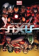Okadka - Avengers i X-Men: Axis