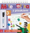 Okadka ksizki - Matematyka z pisakiem. Klasa 3 Licz i zmazuj