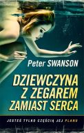 Okadka ksizki - Dziewczyna z zegarem zamiast serca
