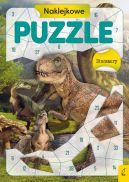 Ok�adka - Naklejkowe puzzle. Dinozaury