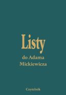 Okadka ksizki - Listy do Adama Mickiewicza t. I-V