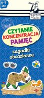 Okadka ksizki - Zagadki obrazkowe. Czytanie. Koncentracja. Pami. 6-9 lat