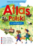 Okadka ksizki - Atlas Polski z naklejkami