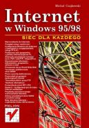 Okadka - Internet w Windows 95/98. Sie dla kadego