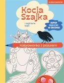 Ok�adka - Kocia Szajka i zaginione bajki. Kolorowanka z pazurem