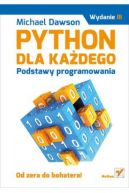 Okadka ksizki - Python dla kadego. Podstawy programowania. Wydanie III