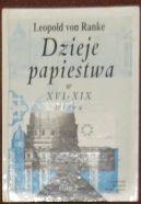 Okładka - Dzieje papiestwa w XVI-XIX wieku tom 2