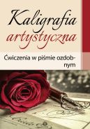 Okładka - Kaligrafia artystyczna. Ćwiczenia w piśmie ozdobnym i w stylu retro