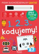 Okadka - 1...2...3... kodujemy!. Ksika z pisakiem suchocieralnym