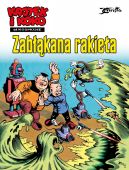 Okadka ksizki - Kajtek i Koko w kosmosie. Zabkana rakieta