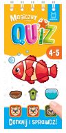 Okadka ksizki - Magiczny quiz z rybk. Dotknij i sprawd, od 4 lat