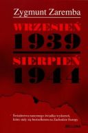 Okadka - Wrzesie 1939 - Sierpie 1944