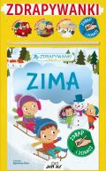 Okadka ksizki - Zdrapywanki z Mani i Tyniem. Zima