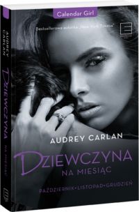 Ok�adka ksi��ki - Dziewczyna na miesi�c. Pa�dziernik-Lisopad-Grudzie� 