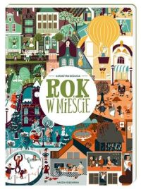 Ok�adka ksi��ki - Rok w mie�cie