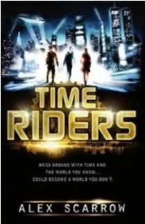 Okadka ksiki - Time Riders. Jedcy w czasie