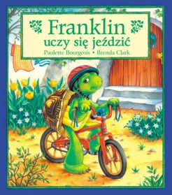Okładka książki - Franklin uczy się jeździć