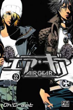 Okadka ksiki - Air Gear tom 22
